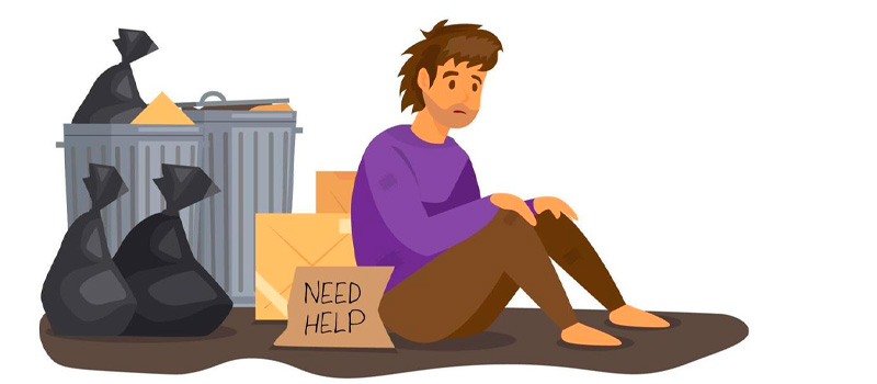 Ser pobre es un delito